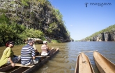 Tsingy de Bemaraha - kaňon řeky Manambolo