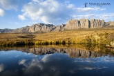 Jezírko u kempu Andranolava, národní park Andringitra