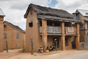 Dům u RN7 - centrální Madagaskar